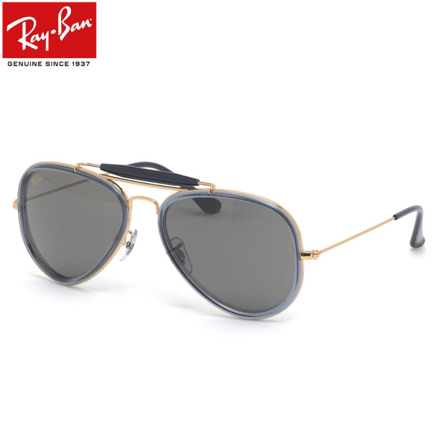 レイバン RB3428 9240B1 58 サングラス Ray-Ban ROAD SPIRIT アビエーター ロードスピリット 度数付き対応 メンズ｜thats-net