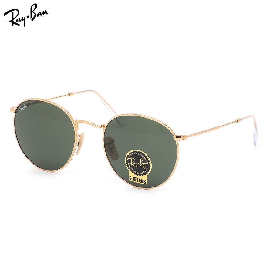 Ray-Ban（レイバン） サングラス RB3447 001 53サイズ ROUND METAL 丸