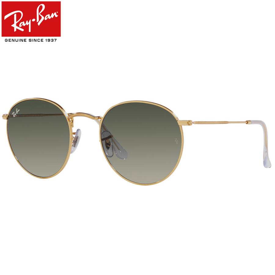 Ray-Ban レイバン サングラス RB3447 001/71 53 ROUND METAL