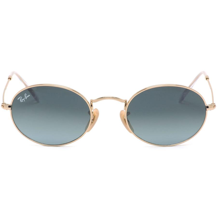 レイバン Ray-Ban サングラス RB3547 001/3M 51サイズ 54サイズ OVAL オーバル ラウンド ゴールド ブル｜thats-net｜03