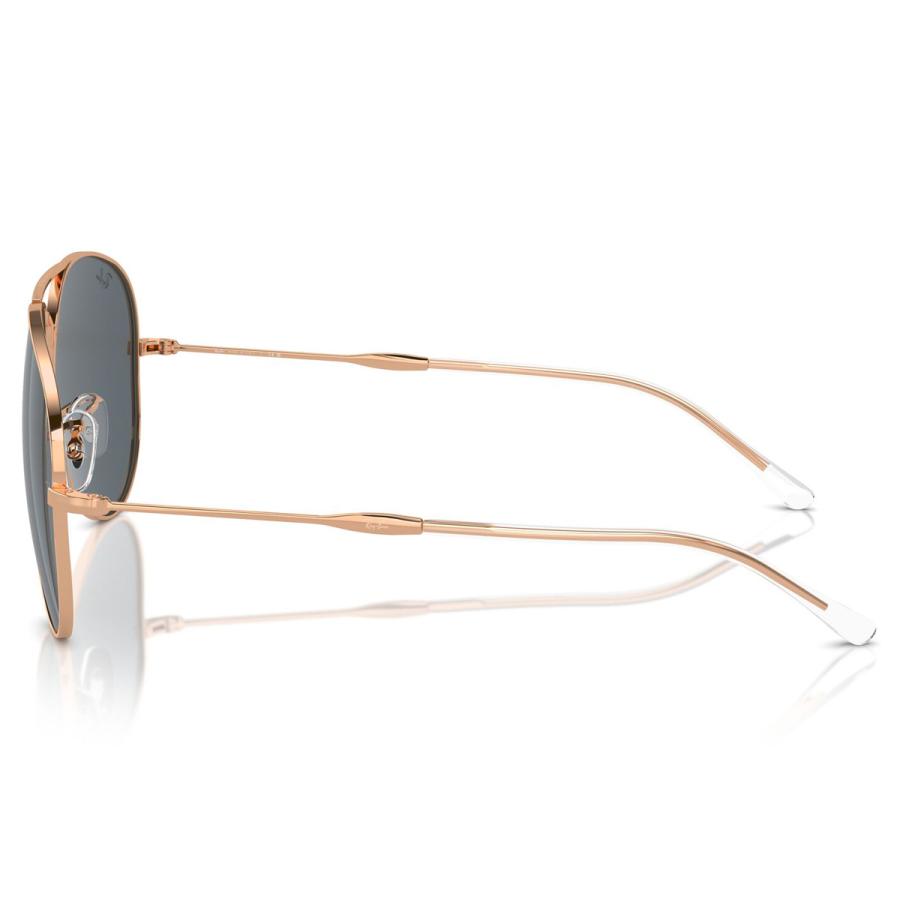 【未使用品】Ray-Ban サングラス RB3825 9202R5 OLD AVIATOR 偏光レンズ ポラライズド ローズゴールド ブルー 大きめサイズ メンズ レディース ユニセックス レイバン ブランド 高級 UVカット 外箱付き   中古 15350 Ray-Ban（レイバン） サングラス RB3825 9202R5 58 Ray-Ban OLD