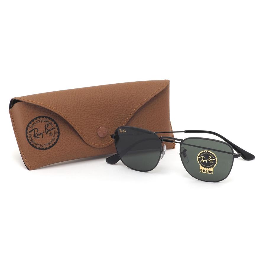 極美品 レイバン サングラス フランク RB3857 919931 黒 Ray-Ban（レイバン） サングラス RB3857 919931 51サイズ Ray-Ban