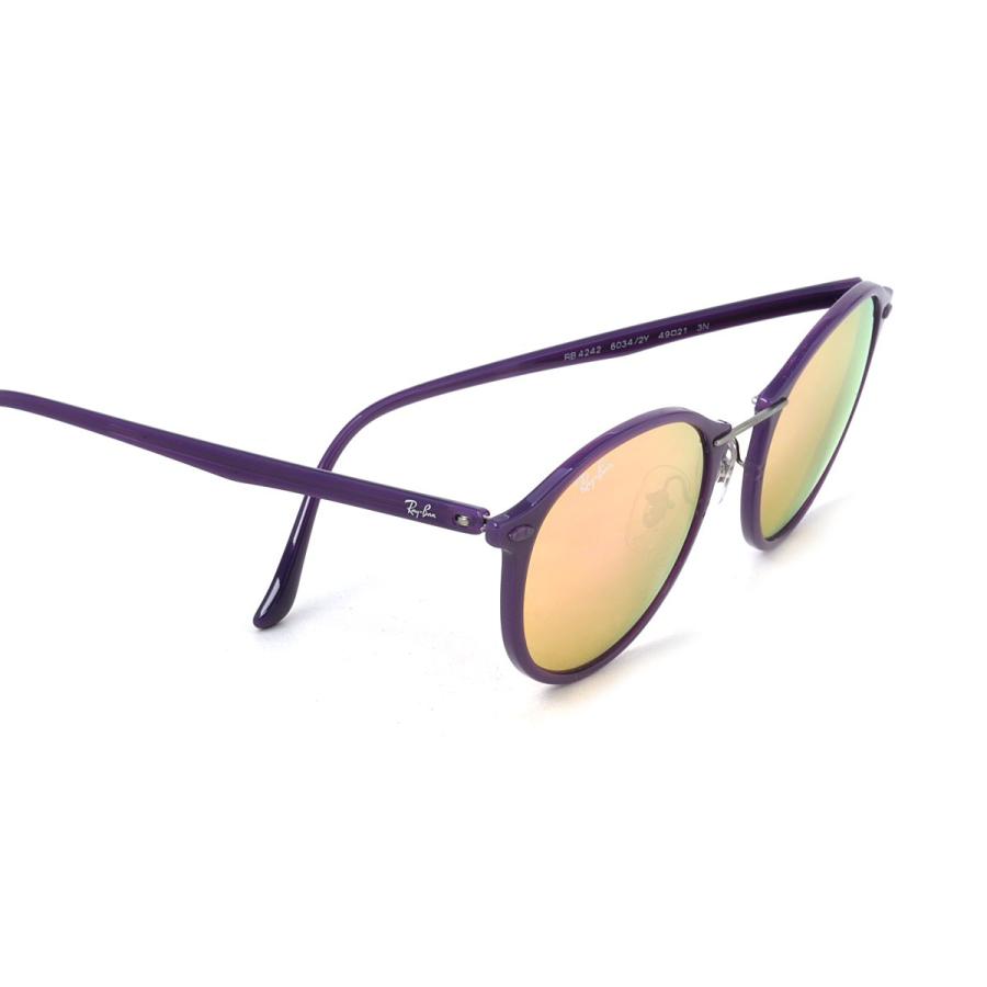 Ray-Ban（レイバン） サングラス RB4242 60342Y 49サイズ TECH テック LITEFORCE ライトフォース ラウンド ...