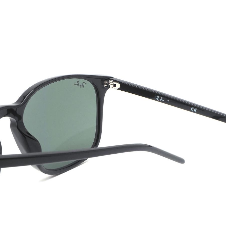 新品 RayBan ウェリントン キーホールブリッジ RB4387F 901 Ray-Ban（レイバン） サングラス RB4387F 901/71 55サイズ ヤング