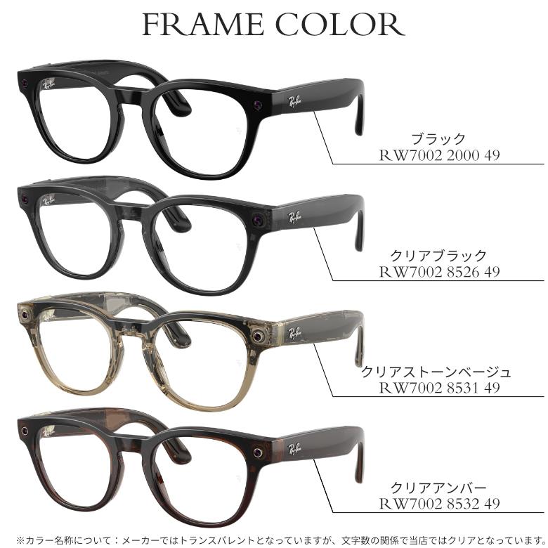 Ray-Ban（レイバン） レイバン純正調光レンズ 調光レンズ META SCRIBER