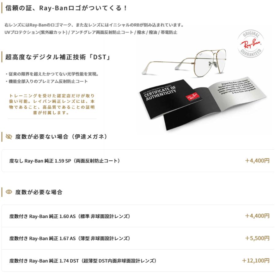 Ray-Ban（レイバン） メガネ RX3681V 2501 50 Ray-Banレイバン純正
