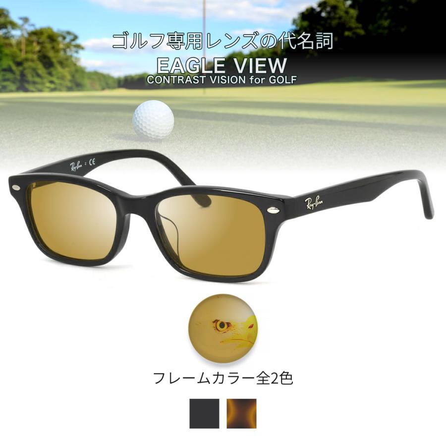 レイバン RX5345D 53サイズ イーグルビュー ゴルフ専用 サングラス テニス 野球 スポーツ Ray-Ban [OS]の画像
