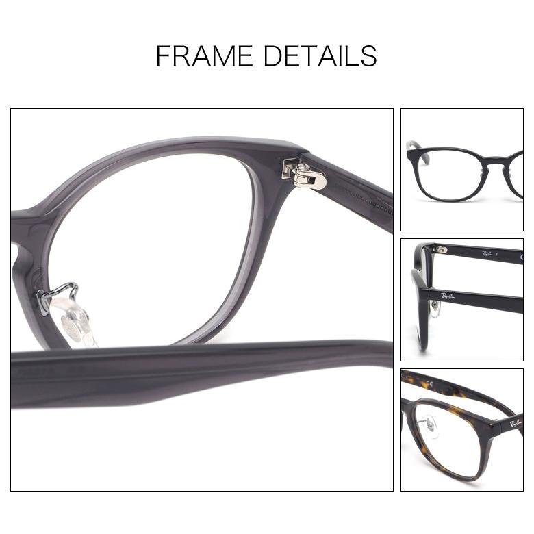 レイバン　RB5386D クリア　53サイズ　調光レンズ　グレー　サングラス レイバン公式ストア】 Ray-Ban® RB5386 OPTICS メガネ | ダーク透明