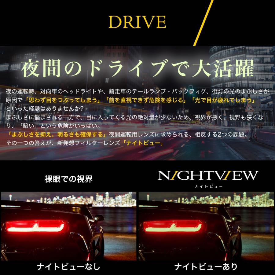 レイバン RX7182D 53サイズ 夜間運転 LED対応 車 ドライブ 度付き ナイトビュー NIGHT VIEW サングラス ブルーライトカット Ray-Ban [OS]の画像