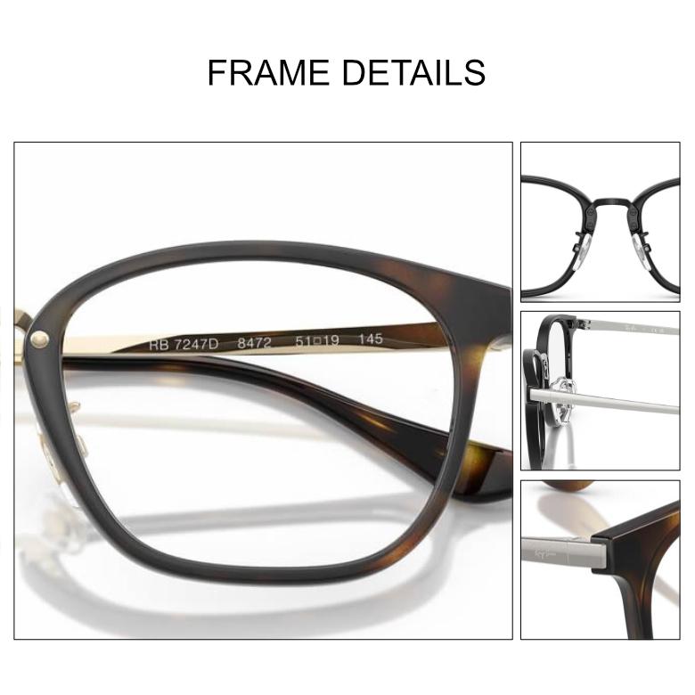 Ray-Ban（レイバン） RX7247D 51サイズ トランジションズ エクストラ