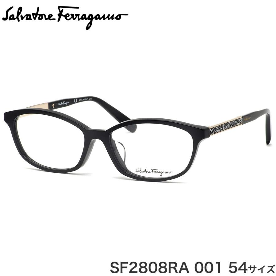 人気殺到特別セール品 Salvatore Ferragamo サルヴァトーレ フェラガモ メガネ In Sf2808ra 54サイズ 001 54サイズ Made メガネ In Italy新品好評にて期間延長