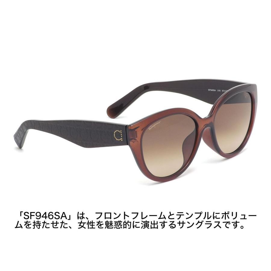 FERRAGAMO フェラガモ サングラス SF946SA 210 57サイズ ガンチーニ  