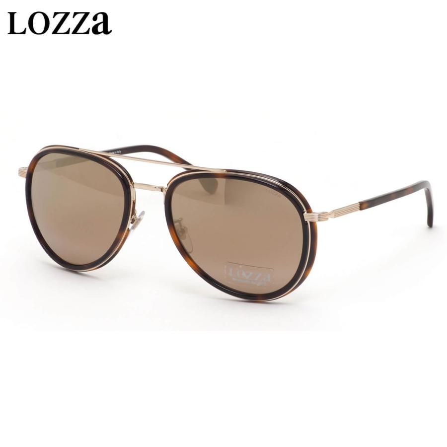 LOZZA ロッツァ サングラス SL2281M 8FFG 56サイズ COMO 2 ミラー 