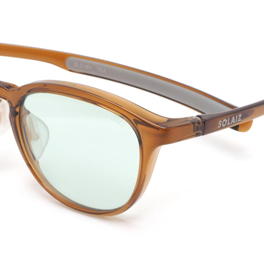 ソライズ サングラス SLD-001 TEA/LBL 51 SOLAIZ : メガネ・サングラス