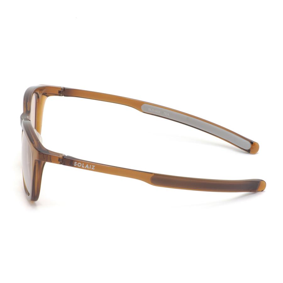 SOLAIZ　SLD-003 TEA サングラス ソライズ サングラス SLD-003 TEA/LGRY SOLAIZ レディース UVカット