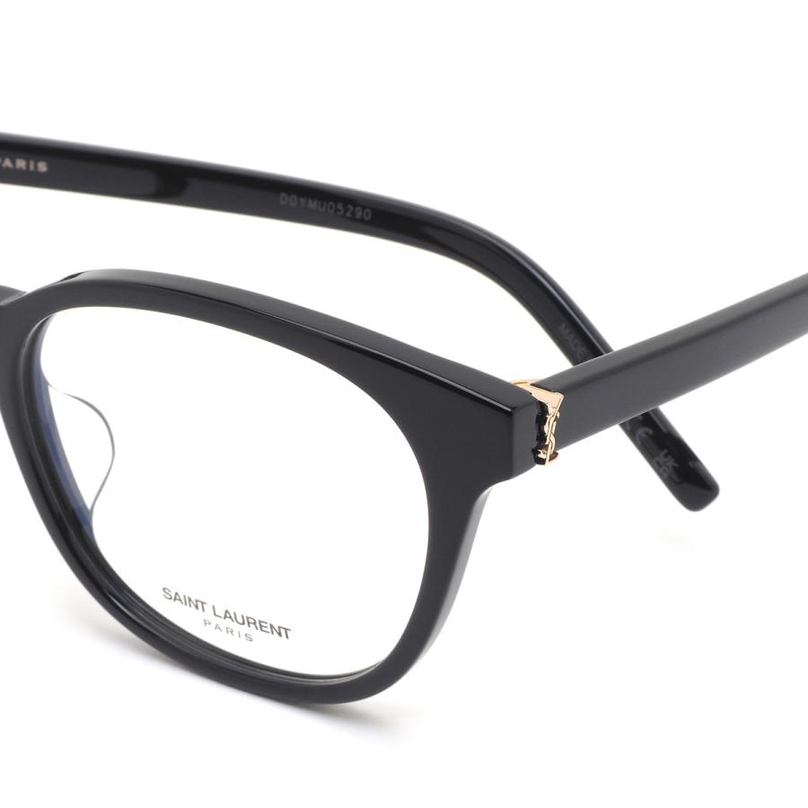 サンローラン SLM111/F 001 53 メガネ SAINT LAURENT イブサンローラン くろぶち 黒 Made In Italy イタリア｜thats-net｜05