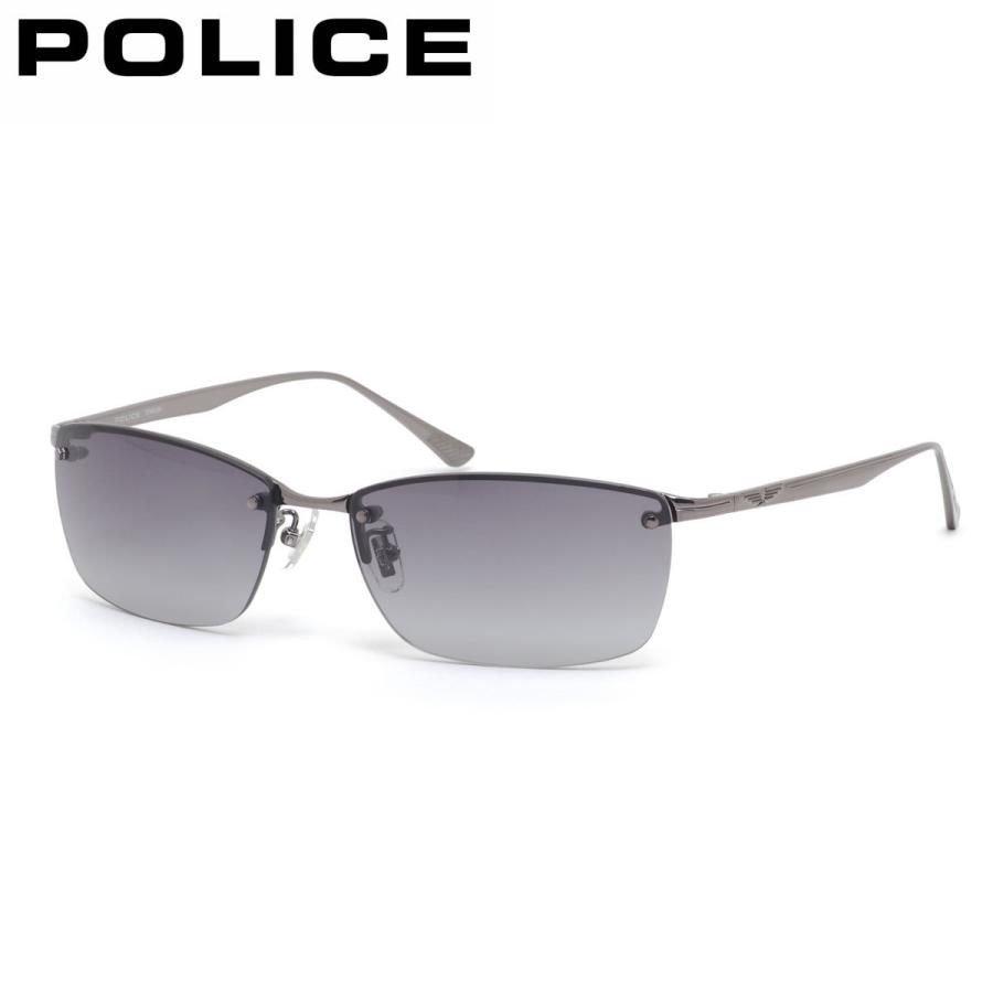 送料無料☆POLICE(ﾎﾟﾘｽ)ｻﾝｸﾞﾗｽ SPLE43J-568N ポリス SPLE43J 568N 60 サングラス POLICE ARROW アロウ バネ腸番