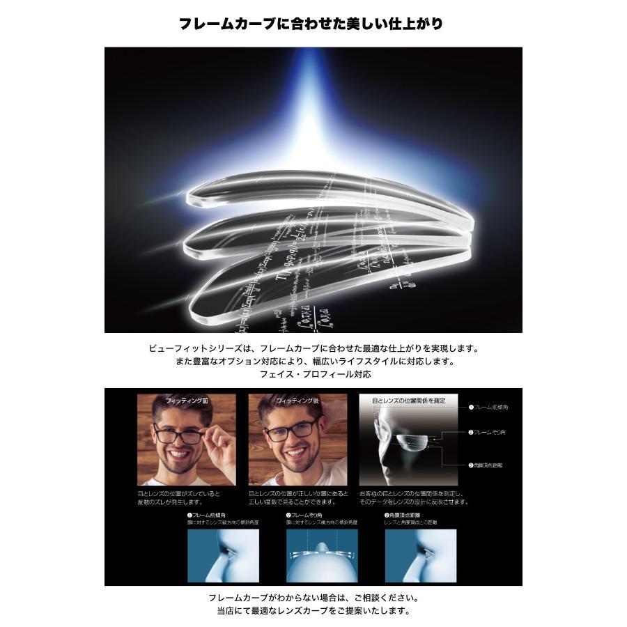 ニコン ビューフィット4インフィニット 1.67内面非球面 可視光調光レンズ カーブ付き対応 SSVF4-INF NIKON TRANSITIONS SIGNATURE GEN8 トランジションズ 度付き ブラウンのみ対応 　SM