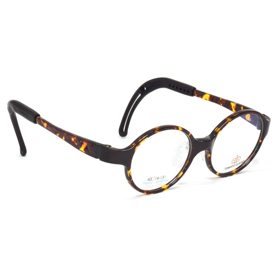 新品正規品 トマトグラッシーズ TKBC503 42 子供メガネ レンズ交換可能 TOMATO GLASSES(トマトグラッシーズ) TKBC503ブラウンデミ(42