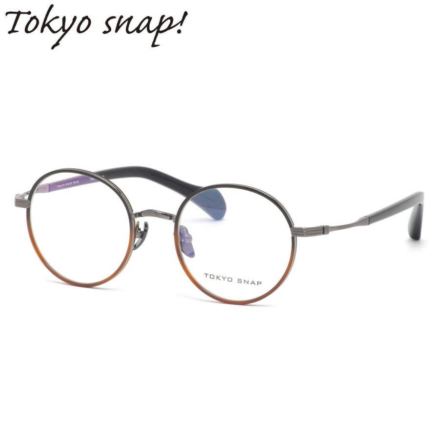 トウキョウスナップ TSP-1064 03 46 メガネ TOKYO SNAP 丸メガネ セル巻き ワッパ メンズ レディース