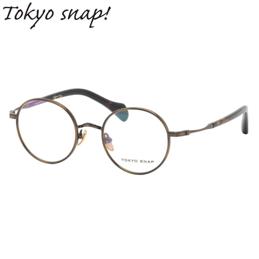 トウキョウスナップ TSP-1064 04 46 メガネ TOKYO SNAP 丸メガネ セル巻き ワッパ メンズ レディース
