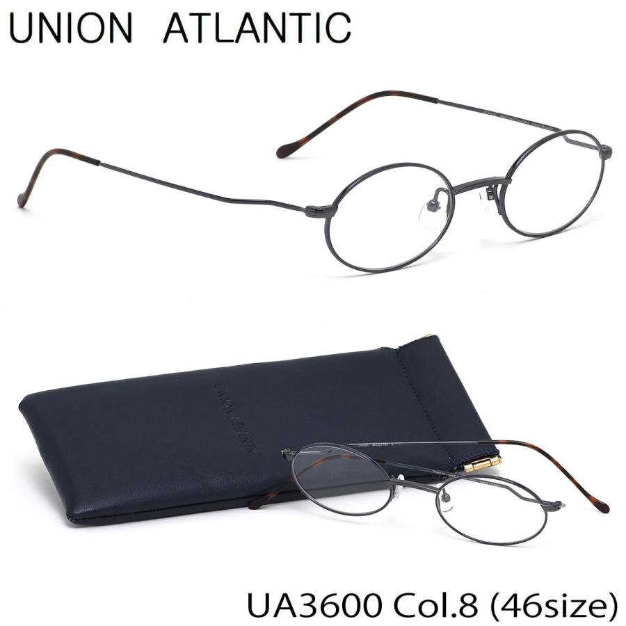UNION ATLANTIC ユニオンアトランティック メガネ UA3600 ８ 46サイズ
