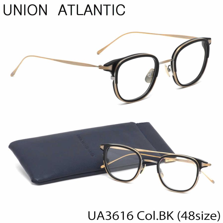 ユニオンアトランティック メガネ ua3635-br unionatlantic ユニオンアトランティック UNION ATLANTIC メガネ UA3616 BK 48