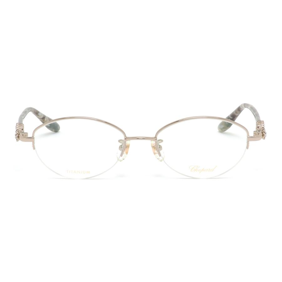 Chopard ショパール メガネ VCHL80J 0I88 51 ハーフリム 日本製