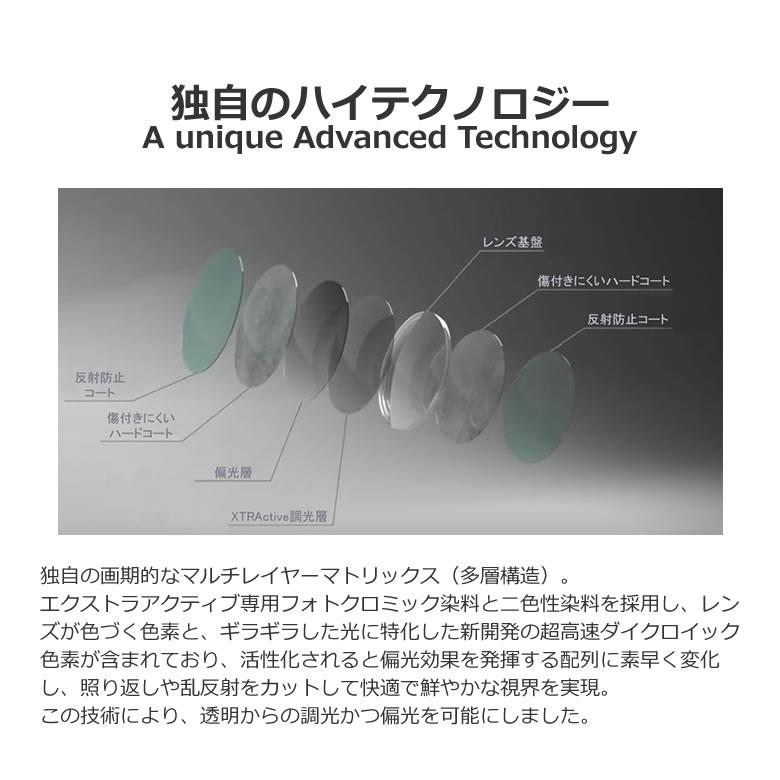 フルラ VFU755J 49サイズ XTPG トランジションズ エクストラアクティブ ポラライズド 調光 偏光 サングラス 眼鏡 度付き 色が変わる [OS]｜thats-net｜09