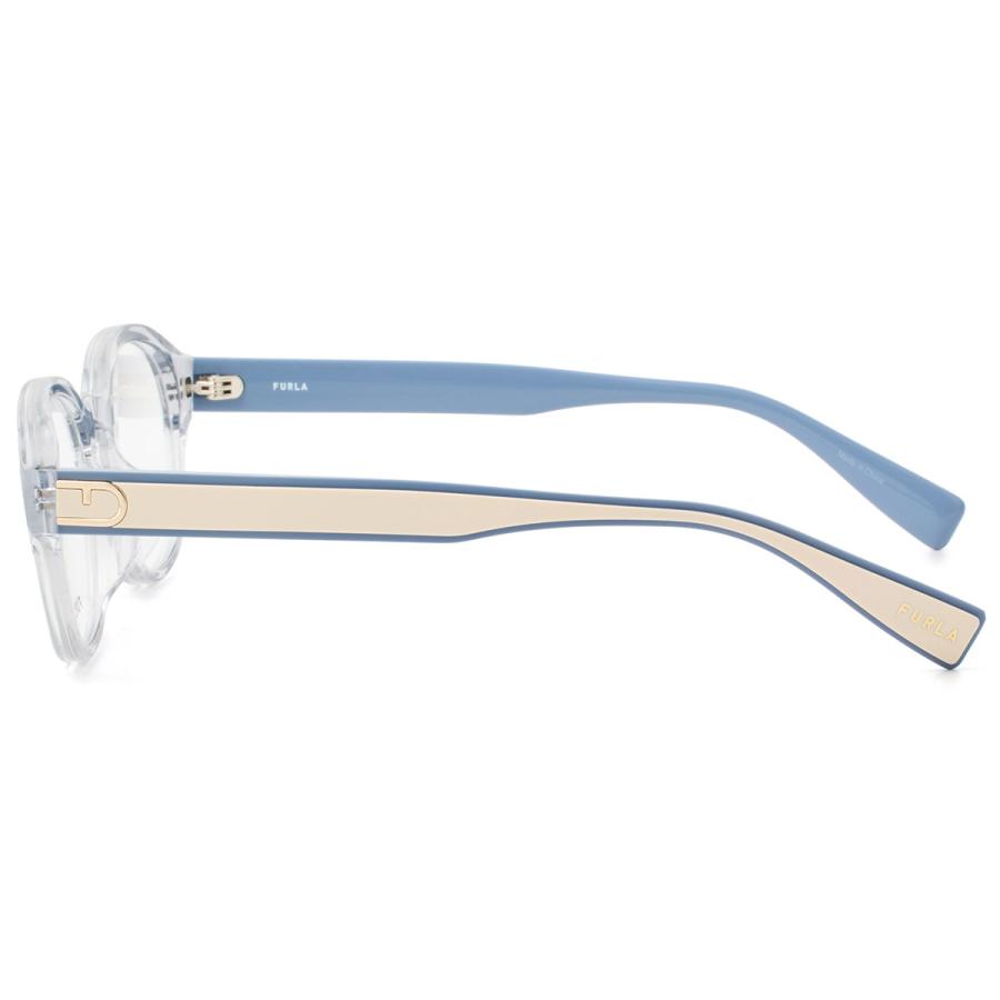 FURLA フルラ メガネ フレーム サングラス VFUA88J-0D50-48 FURLA（フルラ） メガネ VFUA88J 0D50 48 FURLA クリア アーチロゴ