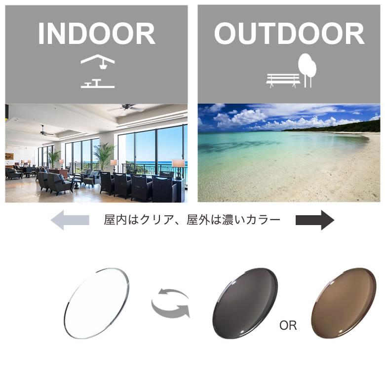 ランバンオンブルー VLB032J 47サイズ 可視光調光 アートEX サングラス 車の中でも色が変わる 2WAY LANVIN en Bleu [OS] | LANVIN en Bleu | 03