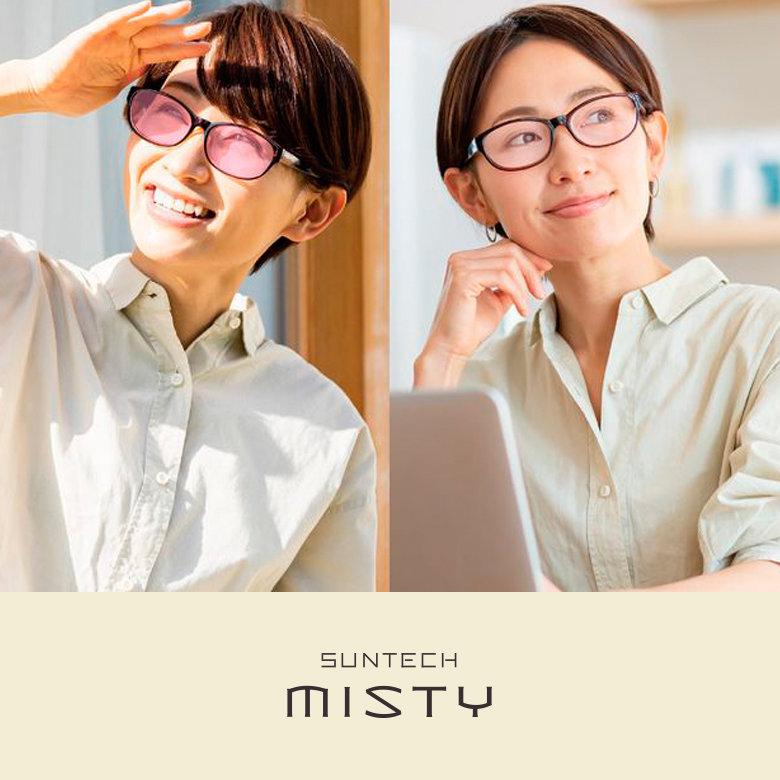 ニュールックスWFi1.67 サンテックミスティ 1.67両面非球面 調光レンズ