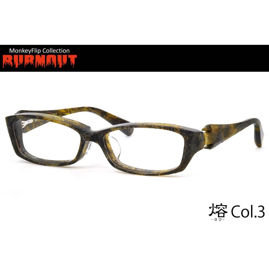 Monkey Flip モンキーフリップ 熔 C3 58サイズ メガネ BURNOUT バーンナウト ヨウ