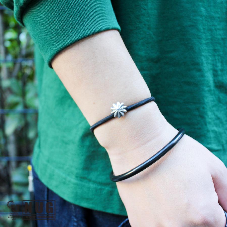 NUG】シルバー ハンドメイド コンチョヘアゴム #9 : ガレージ