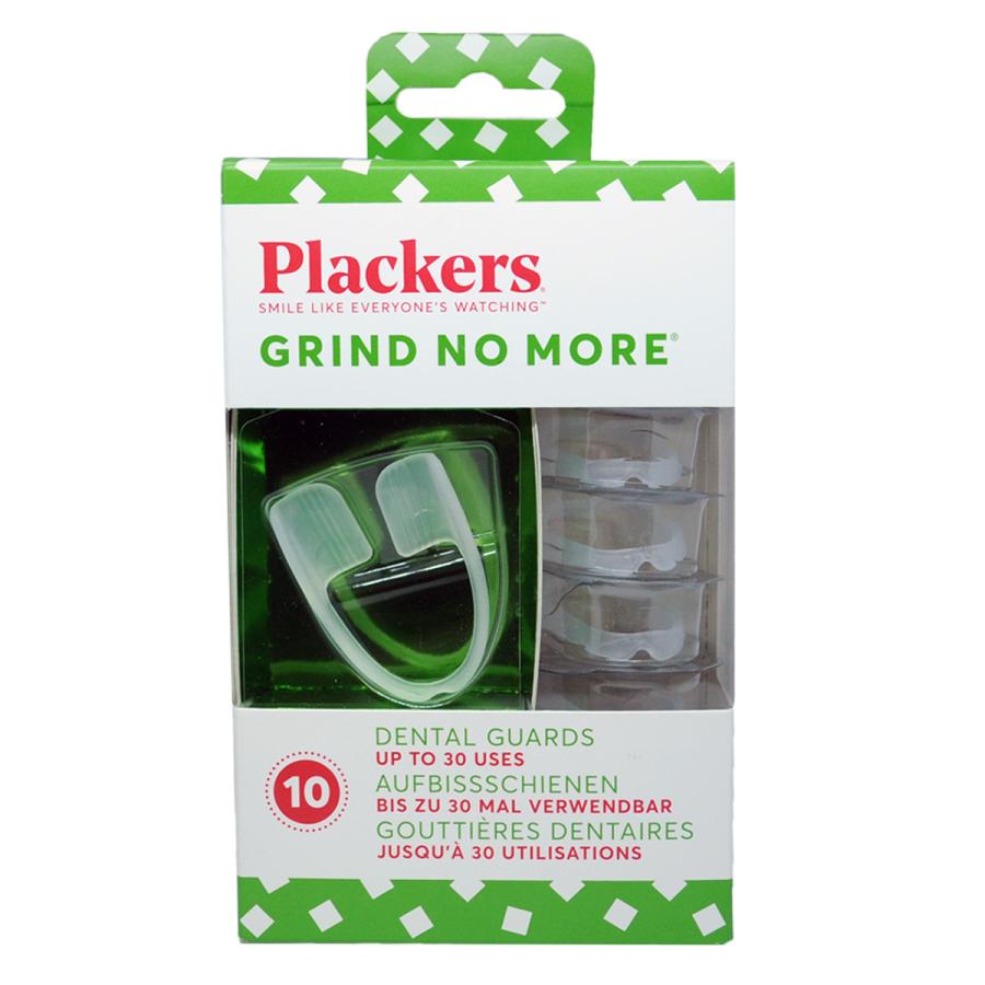Plackers 歯ぎしり防止 イージープロテクター 1箱(10個入)  マウスピース デンタルナイトプロテクター 小顔 いびき防止 食いしばり 型取り不要 | 