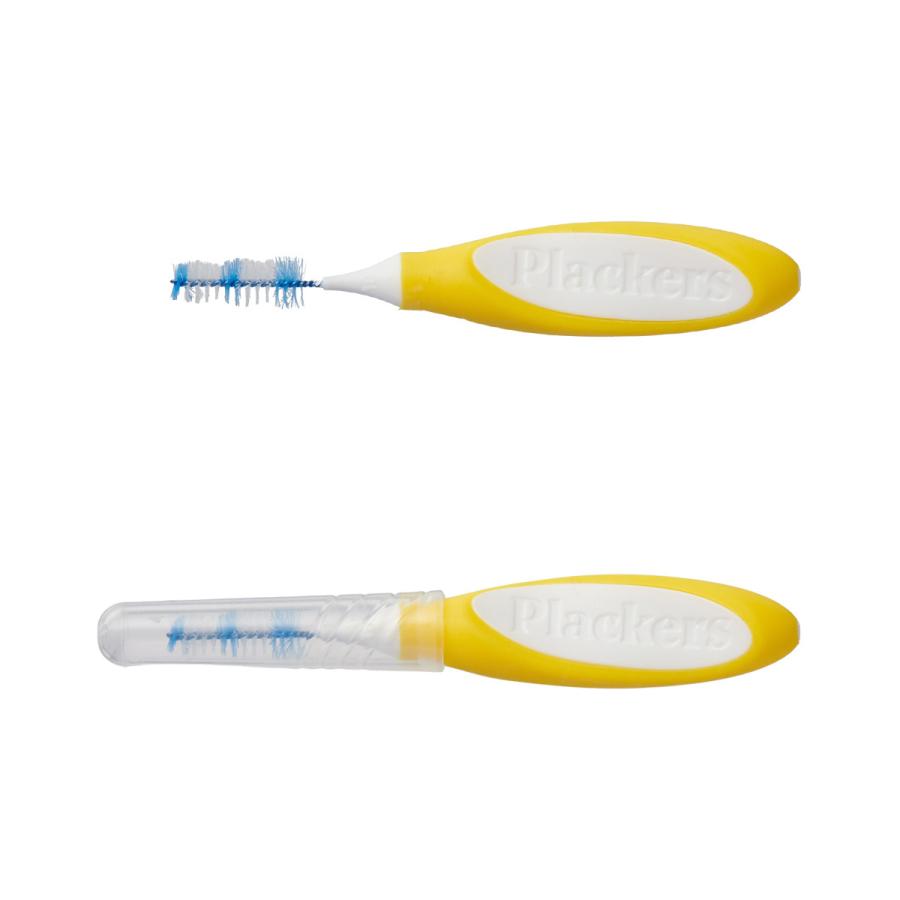 Plackers デンタルフロス タフスパイラル 歯間ブラシ 0.7mm SSS 8本 I字型 歯垢除去 口臭予防 リーチ GUM 小林製薬 ライオンのユーザーに | Plackers | 04