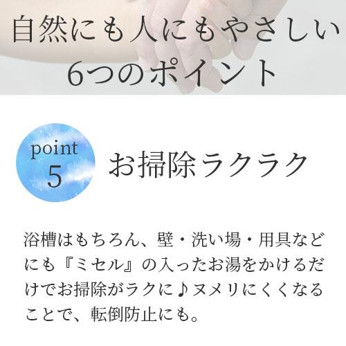 入浴剤 入浴液 ミセル 300ml 詰替用（約60回分） |  | 06