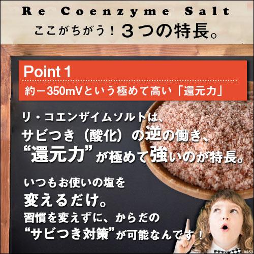 リ・コエンザイム ビオソルト 300g : トータルヘルスデザイン リ・コエンザイム ビオソルト 300g : トータルヘルスデザイン