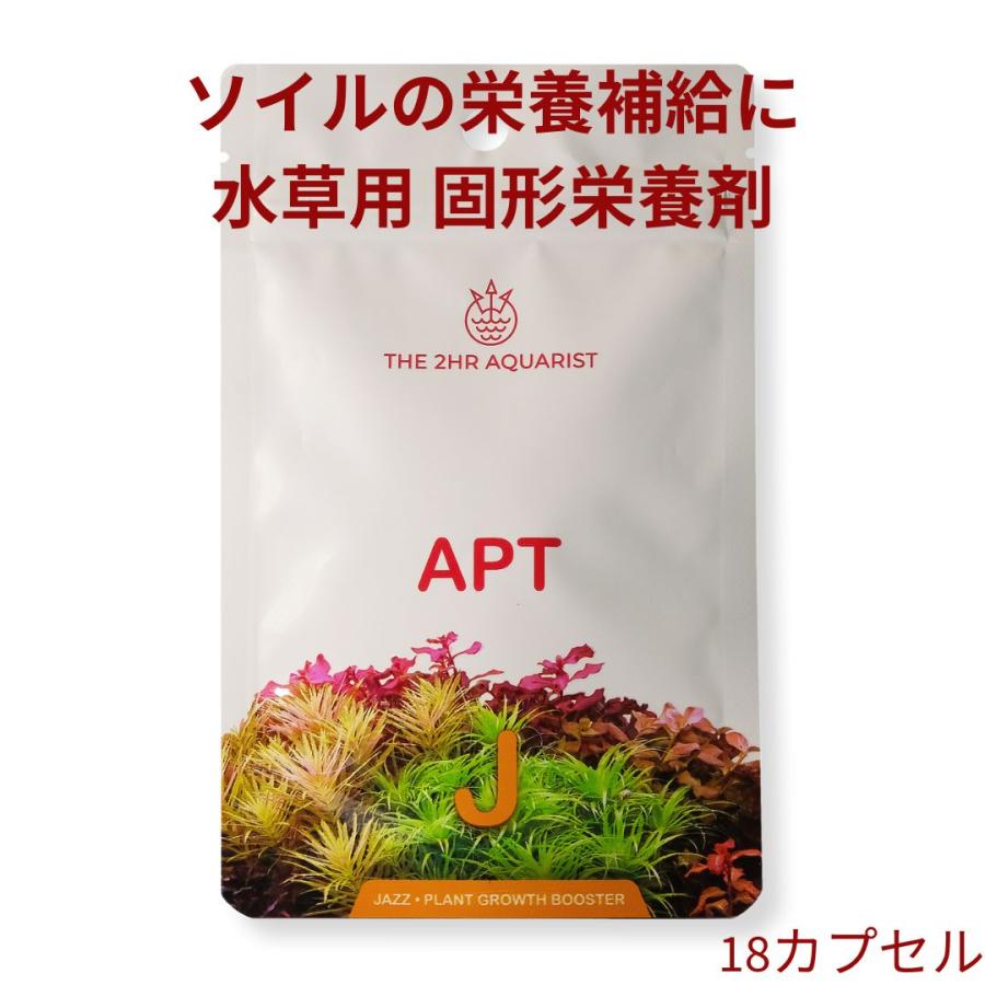 ソイルの栄養補給におすすめの水草用 固形肥料 Apt Jazz 18カプセル アクアリウム 水草 水槽 おすすめ 人気 Aptj 18 The 2hr Aquarist Japan 通販 Yahoo ショッピング