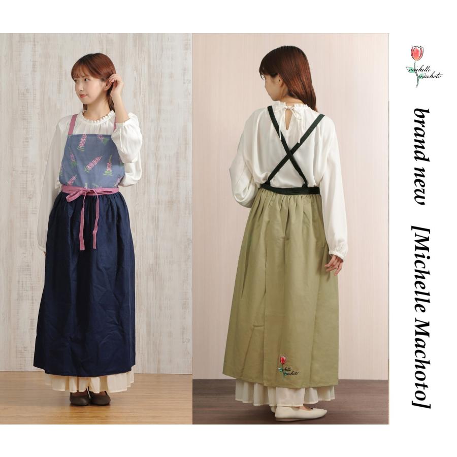 ドレスエプロン ギフト プレゼント おしゃれ かぶるだけ エプロン