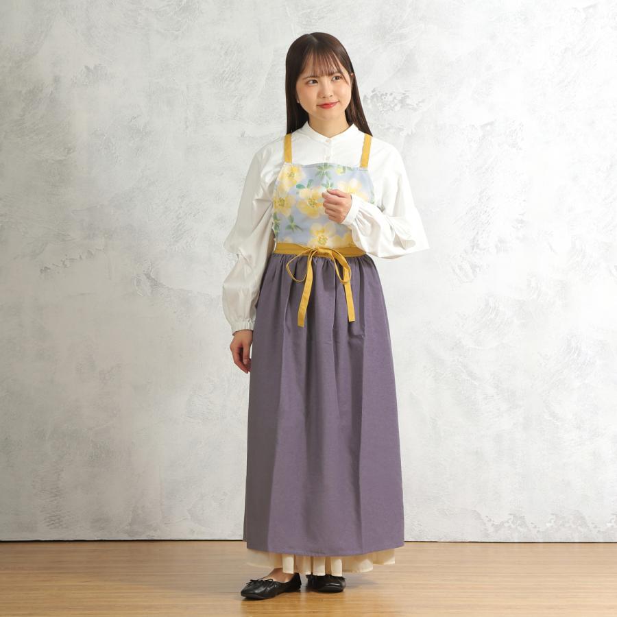 ドレスエプロン ギフト プレゼント おしゃれ かぶるだけ エプロン