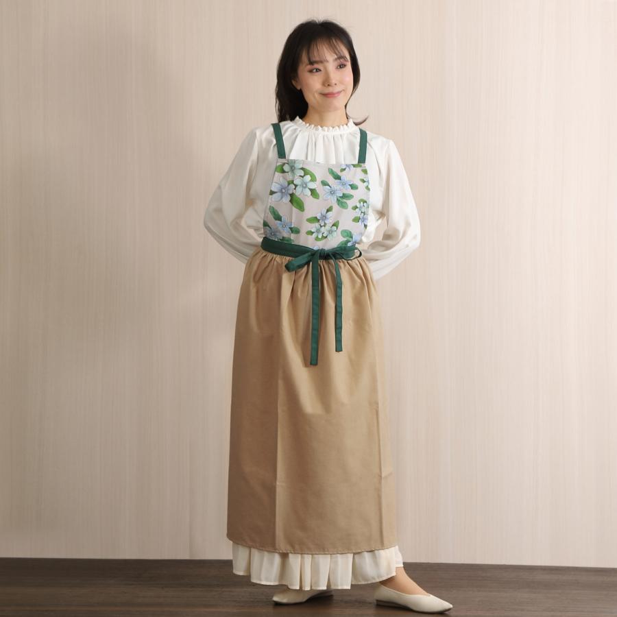 ドレスエプロン ギフト プレゼント おしゃれ かぶるだけ エプロン