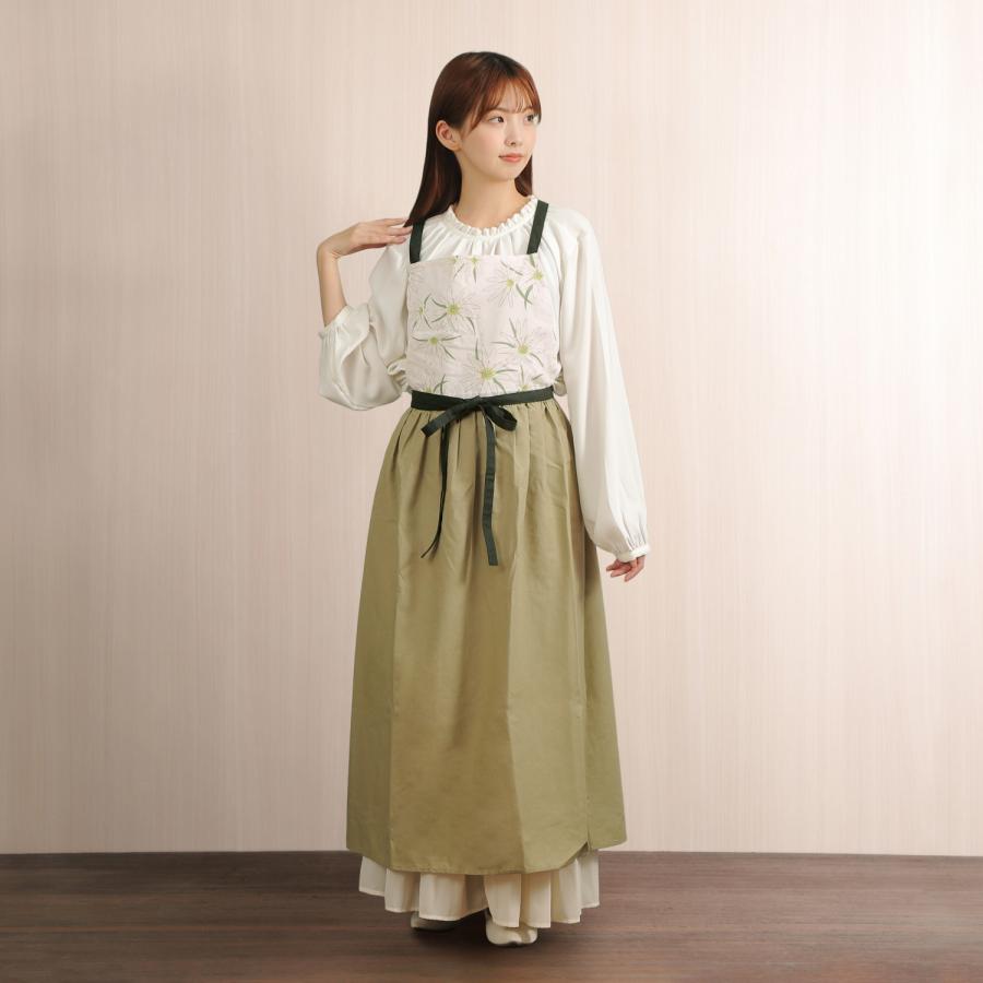 ドレスエプロン ギフト プレゼント おしゃれ かぶるだけ エプロン