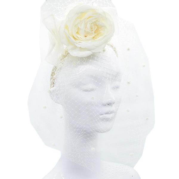 ティールブルー TIRER BLEU カチューシャ ホワイト 白 レディース 母の日 ギフト 婦人 春夏秋冬 ZY792の画像
