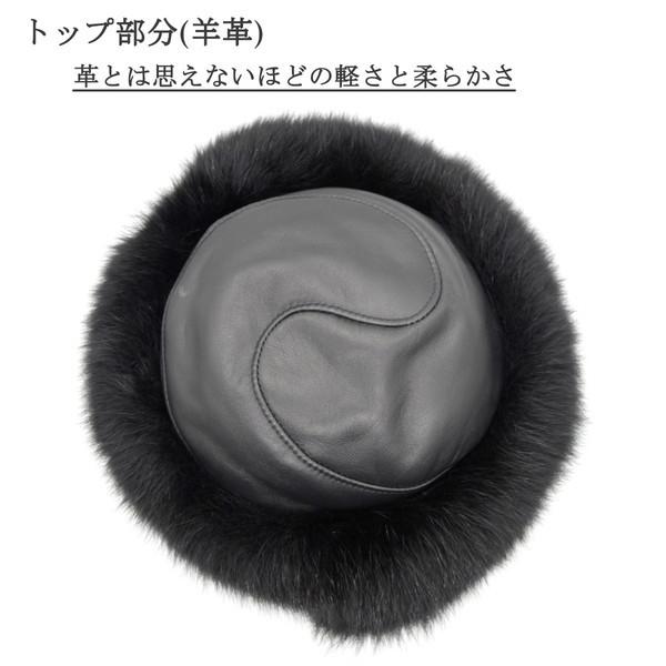 新作 ザ カルチェラタンハット毛皮 帽子 GENA ゲナ 6631015 ブラック