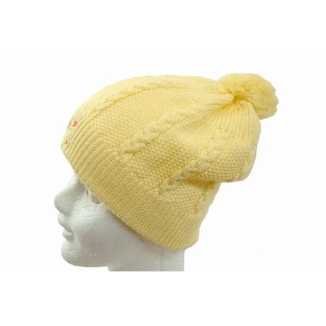 ポイント消化 ニット帽 ウサハナ イエロー 黄 サンリオ キャラクター キッズ ジュニア 子供帽子 ニット 防寒対策 ネット通販 日本製 秋冬 19w 215 2 ザ カルチェラタンハット 通販 Yahoo ショッピング