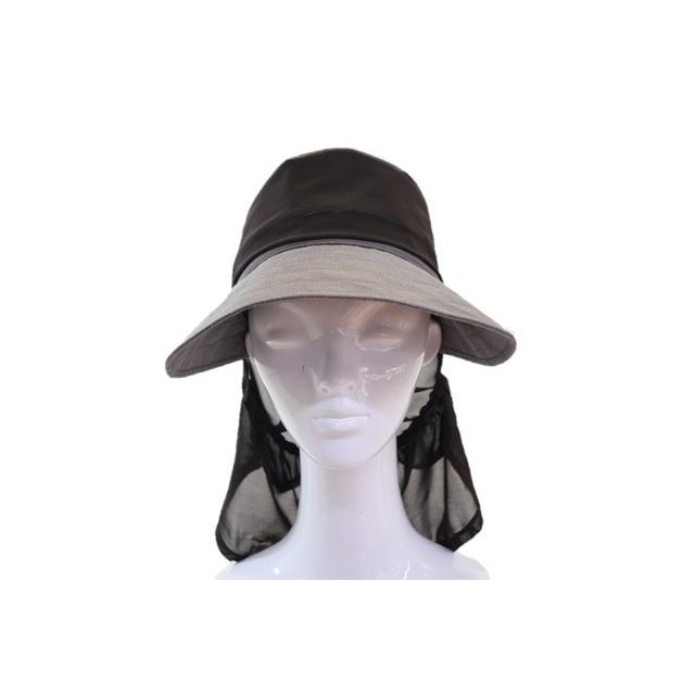 3WAYジョッキーハット 2214039 ブラウン レディース 婦人 たれ付き