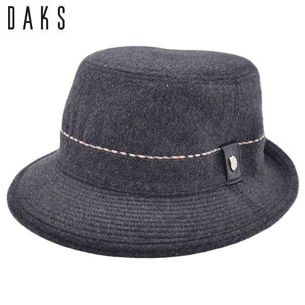 Daks ダックス アルペンハット チャコールグレー グレー メンズ 紳士 秋冬 D3817 スーパーセール