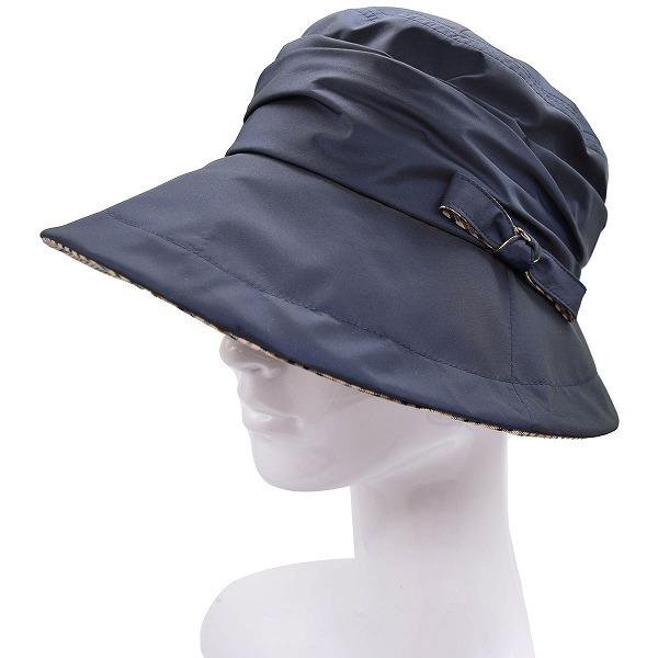 DAKS（ダックス） ハット ネイビー 紺 Sサイズ 55.5cm 小さいサイズ UVケア レディース 母の日 ギフト 婦人帽子 春夏秋冬 ...