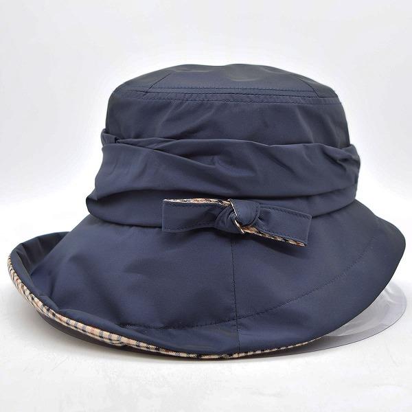 DAKS（ダックス） ハット ネイビー 紺 Sサイズ 55.5cm 小さいサイズ UV